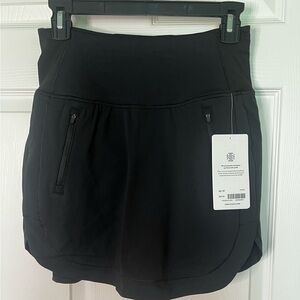 Athleta Fairway Golf Skort Black Size XS W/Tags